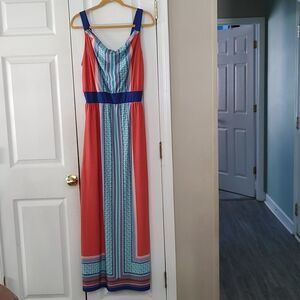New Directions boho spring summer party night out dress Sz M